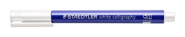 Kaligrafický popisovač, STAEDTLER "Design Journey Metallic Calligraphy", biela 1