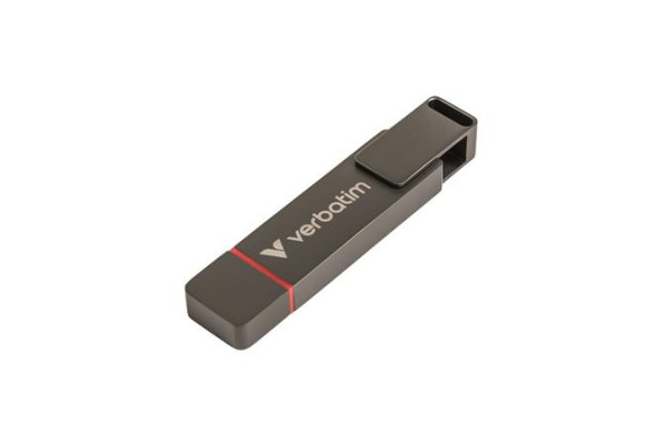 USB kľúč, 1TB, USB-A/C 3.2 Gen1, VERBATIM "Dual QuickStick", čierny 3