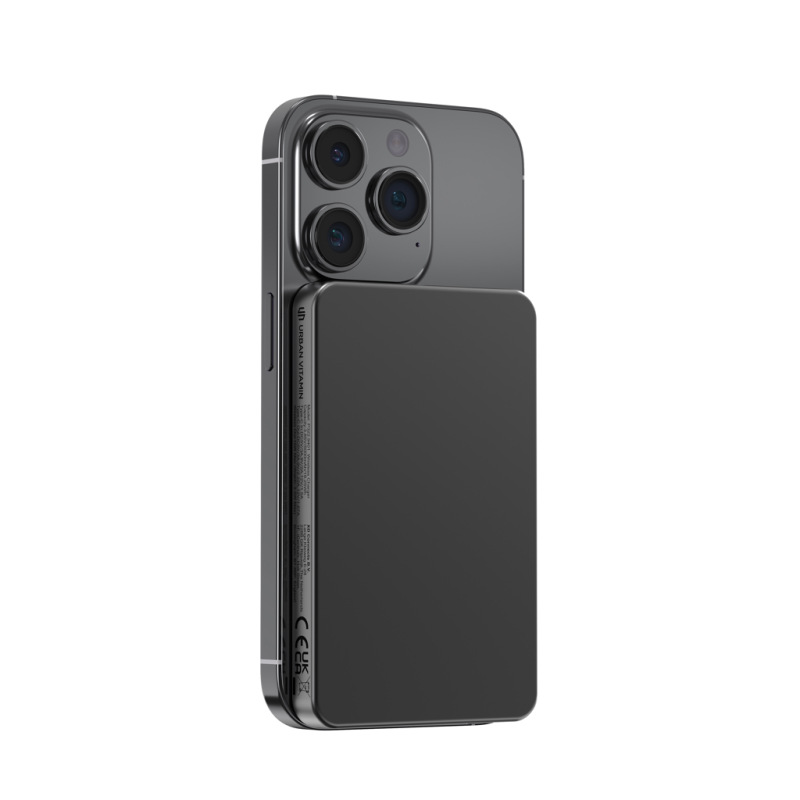 Urban Vitamin Marin 5000 mAh magnet. 15 W bezd. powerbanka čierna 3