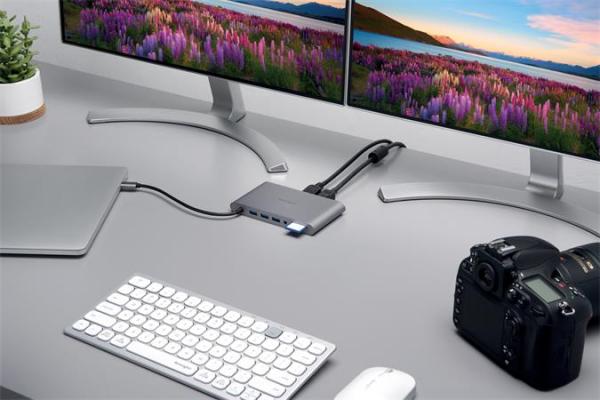 Dokovacia stanica, 10 portov, USB-C, KENSINGTON "UH1440P" 5