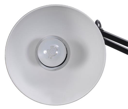 Stolová lampa, 11 W, ALBA "Architect", čierna 2
