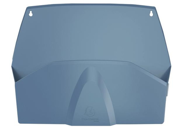 Nástenný organizér, 1 priehradka, ležatý, 38,2x28,9x7,2 cm, EXACOMPTA "Autentik", modro si