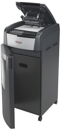 Skartovací stroj, mikrokonfety, 750 listov, REXEL "Optimum AutoFeed+ 750M" 3