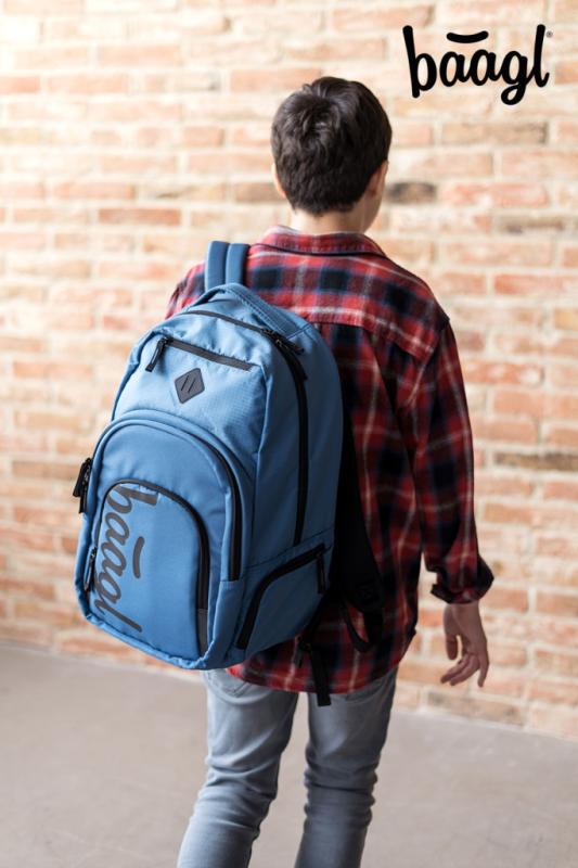 BAAGL SADA 3 Coolmate Ocean Blue: batoh, peračník, vrecko 8