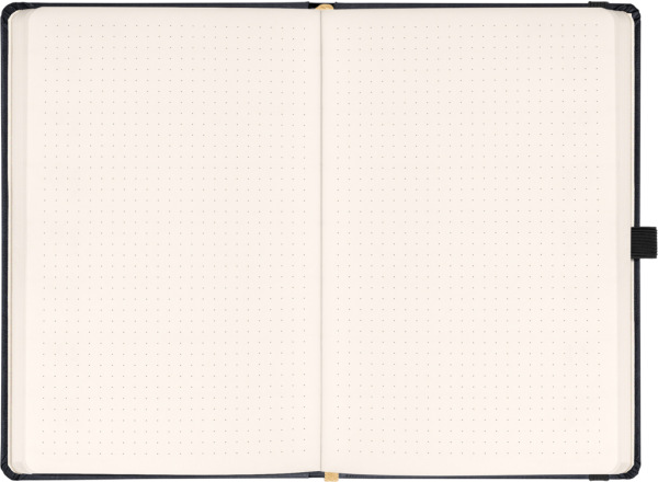 NOTIQUE Notes Aprint, čierny, bodkovaný, 15 x 21 cm 1