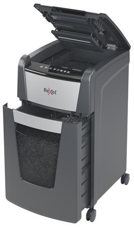 Skartovací stroj, konfetti, 225 listov, REXEL, "Optimum AutoFeed+ 225X" 4