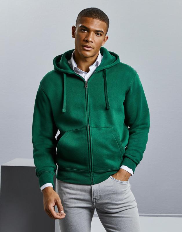 Mikina Authentic na zips s kapucňou