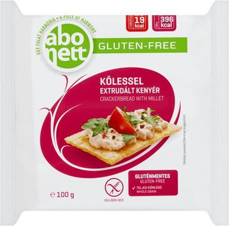 . Abonett, extrudovaný chlieb, 100g, proso, bezlepkový