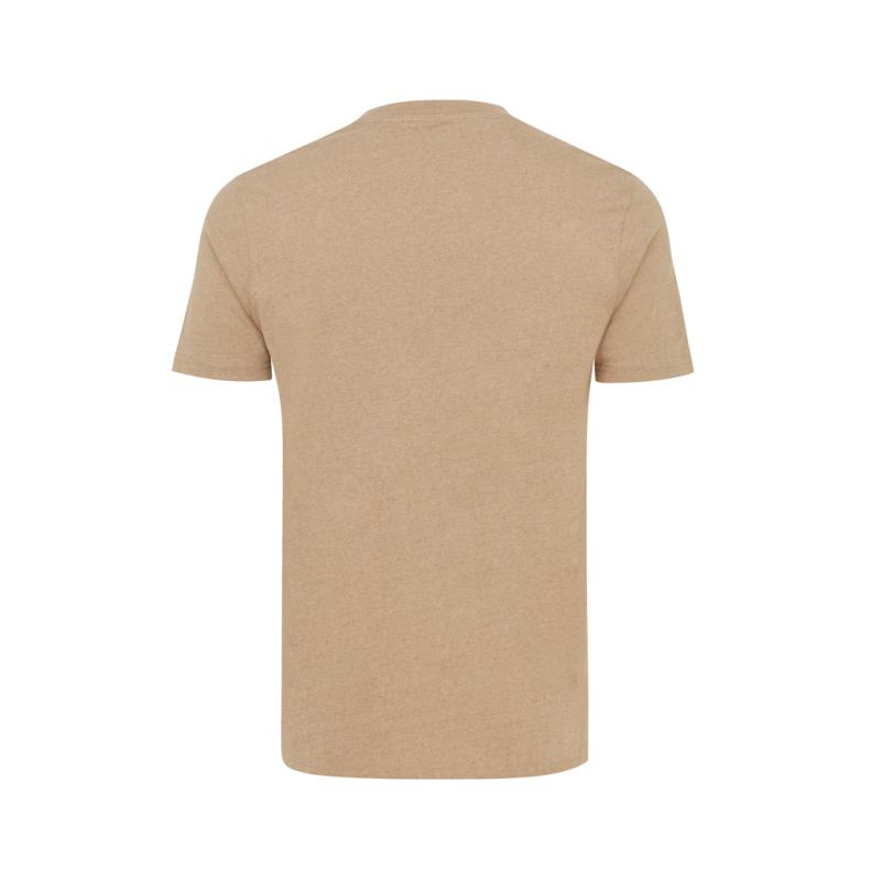 Nefarbené tričko IQONIQ Manuel z recykl. bavlny heather brown XL 2