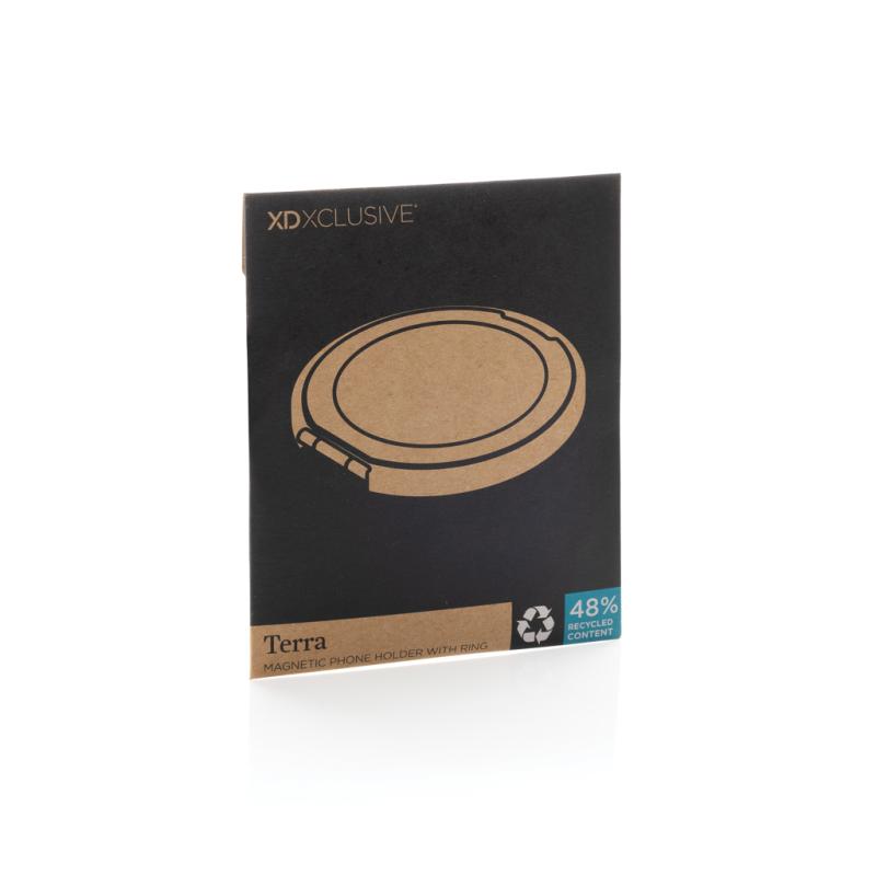 Magnetický držiak telefónu Terra Magnetic z RCS plastu sivá 11