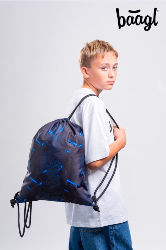 BAAGL SADA 3 Cubic Flash: batoh, peračník, vrecko  GRS 15