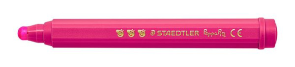 Fixky, sada, 2,5 mm, vyprateľné, jumbo, STAEDTLER „Noris® junior 329”, Peppa Pig, 12 farie 5
