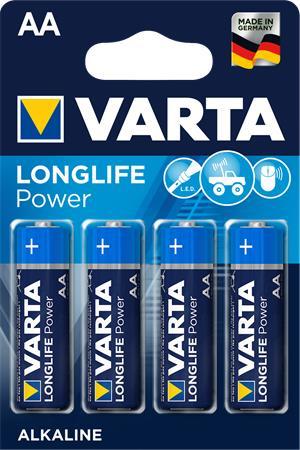 Batéria, AA, tužková, 4 ks, VARTA "Longlife Power" 1
