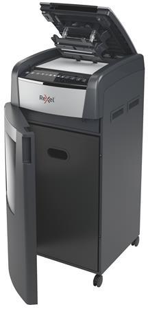 Skartovací stroj, konfetti, 600 listov, REXEL, "Optimum AutoFeed+ 600X" 4