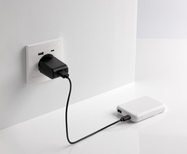 Magnetická powerbanka Stellar 5000mAh 5W z RCS plastu biela 7