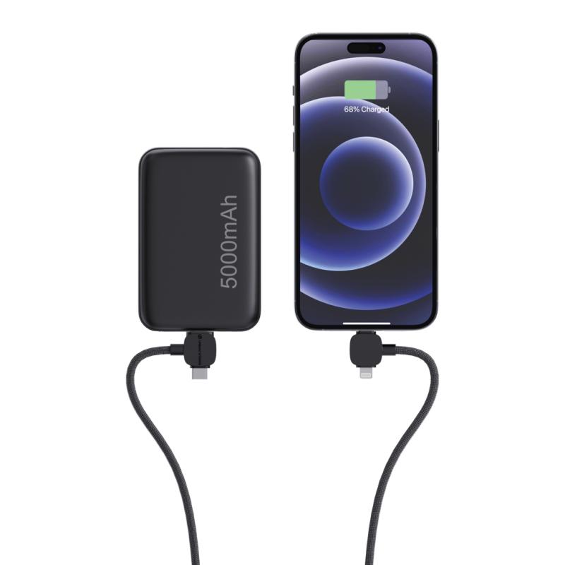 Magnetický kábel Urban Vitamin Stockton 65W z rec. TPE/PET čierna 4
