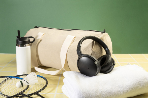 Rekan Duff sportovní taška z recyklovaného plátna 4