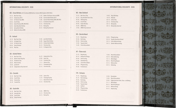 NOTIQUE Týždenný magnetický diár Harry Potter – Lumos 2026, 11 x 16 cm 5