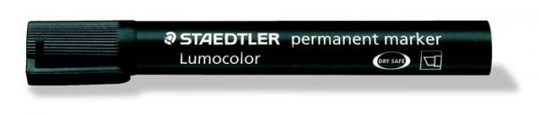 Permanentný popisovač, zrezaný hrot, STAEDTLER "Lumocolor 350", čierny 1