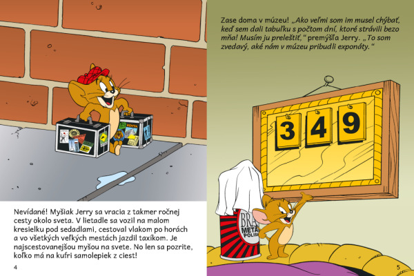 NEPLECHA V MÚZEU – Tom a Jerry v obrázkovom príbehu 1