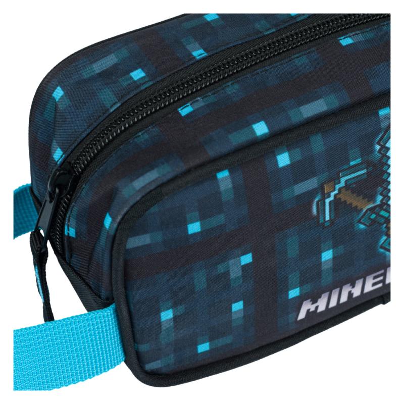 MINECRAFT SET 2 Blue Axe and Sword: peračník, vrecko 6