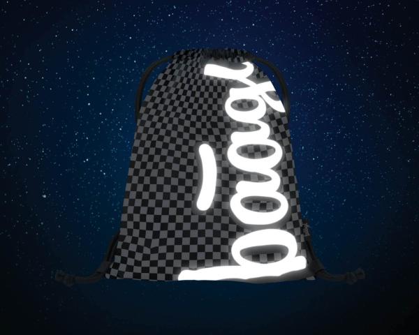 BAAGL Vrecko na obuv Skate Ska - PATTERN 3