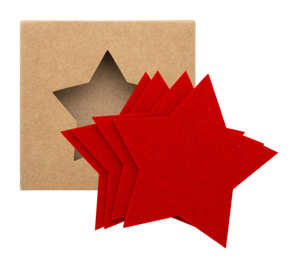 Vagnes chyba vianočných podtáckov z RPET 7