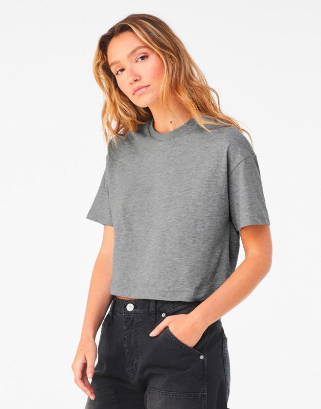 Jersey Crop dámske tričko 1