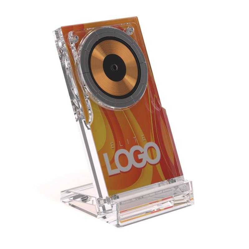 Magnetický bezdrôtový nabíjací stojan Magcharge 15W priehľadné 9