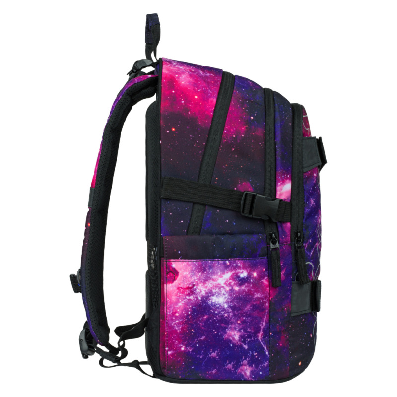 BAAGL SADA 5 Skate Galaxy: batoh, peračník, vrecko, ľadvinka, obal na notebook 2