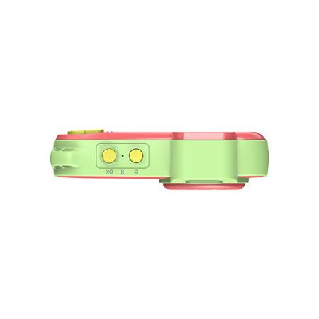 Fotoaparát, digitálny, vodeodolný, detský, AGFAPHOTO Realikids 2 "ARKCW2PK", červený-zelen 6