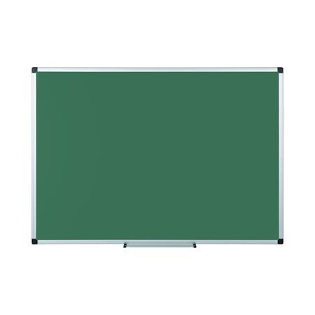 . Tabuľa popisovateľná kriedou, zelený povrch, nemagnetická, 120x240 cm, hliníkový rám