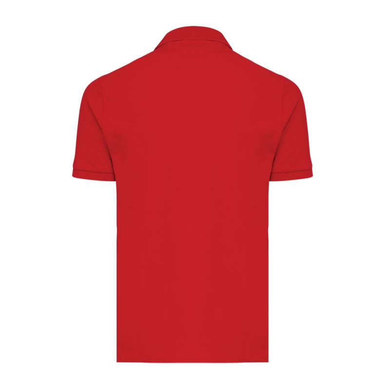 Polo tričko IQONIQ Yosemite z recykl. bavlny červená 5XL 2