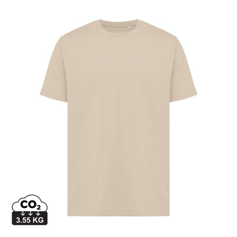 Tričko IQONIQ Kakadu relaxed fit z recykl. bavlny desert S