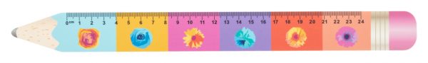 Sharpy 24 24 cm pravítko, ceruza