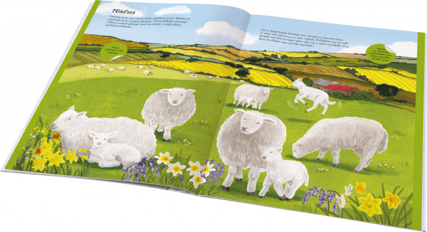 SVET KONÍ, SLIEPOK a ďalších zvierat na farme – Kniha samolepiek 2