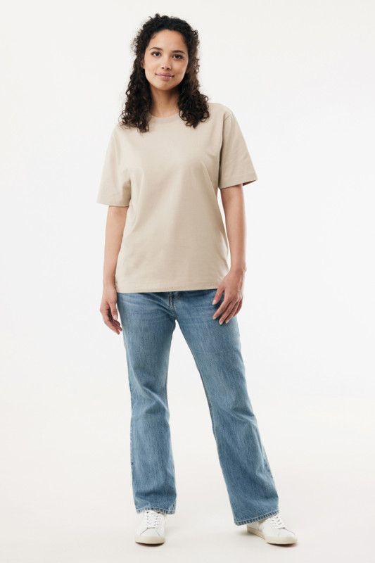 IQONIQ Nikko tričko z hrubej recyklovanej bavlny desert XXL 4