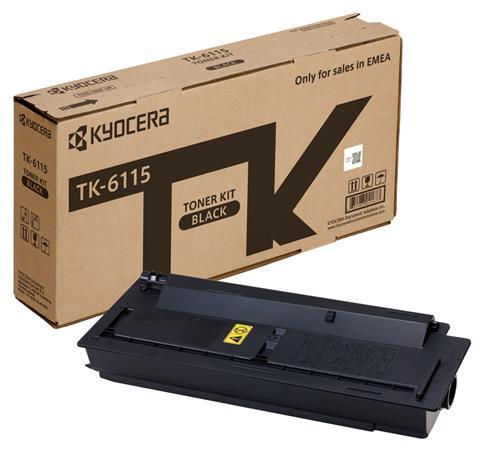 TK6115 toner do tlačiarní ECOSYS M4125idn, M4132idn, KYOCERA, čierny, 15k 2