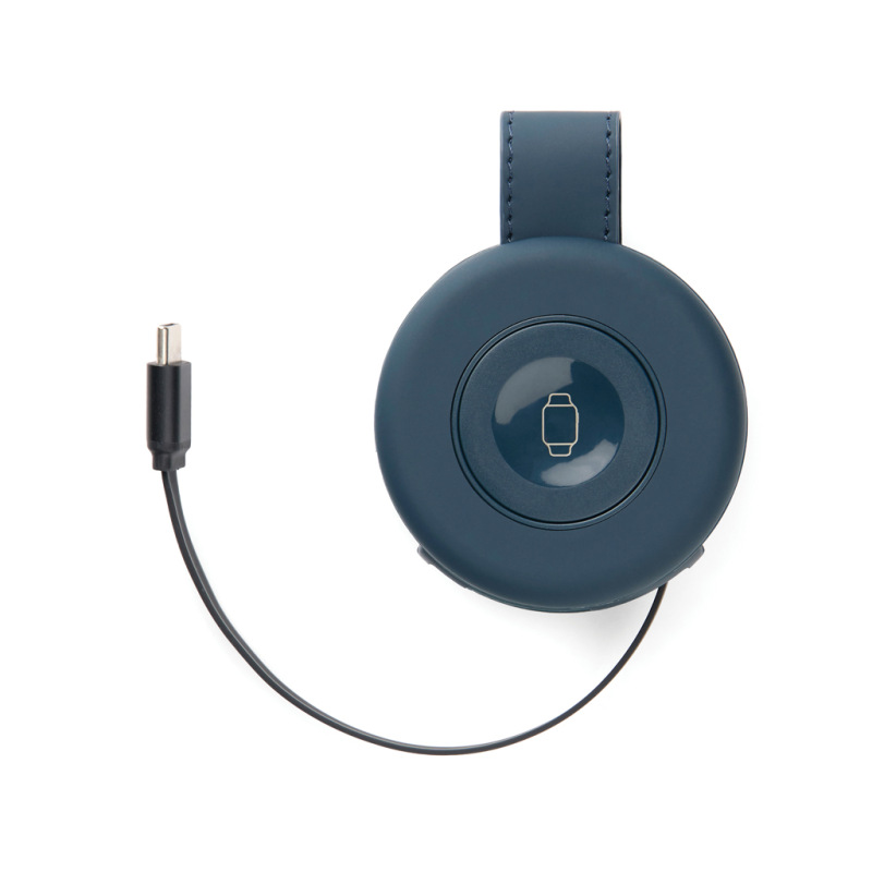 VINGA Baltimore RCS 2v1 bezdrôtová 15W cestovná nabíjačka námornícka modrá 4