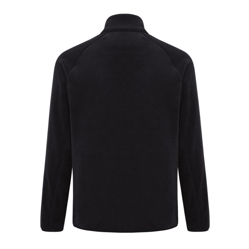 Micro fleece bunda na zips IQONIQ Talung z rec. polyesteru čierna XXS 2