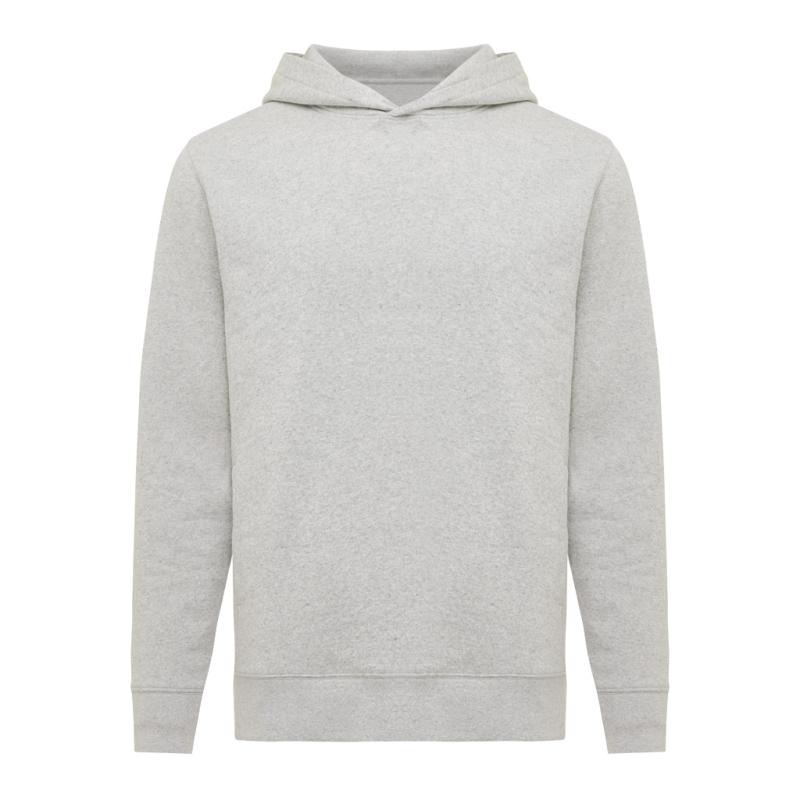 Mikina s bočnými vreckami IQONIQ Yengo z rec. bavlny light heather grey XXS 1