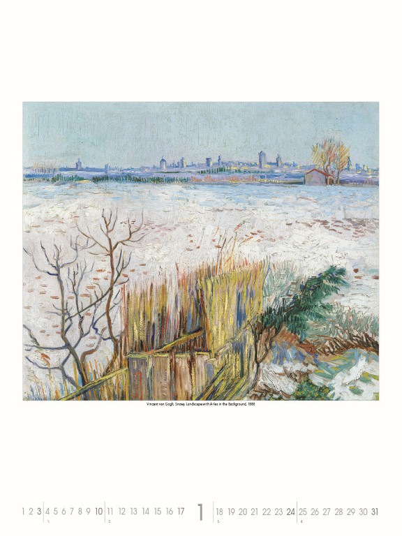 Nástenný kalendár Vincent van Gogh 2027 2