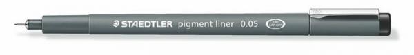Liner, 0,05 mm, STAEDTLER "Pigment Liner", čierny 2