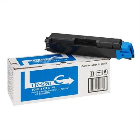 KYOCERA Toner "FS C2026/2126", modrý, 5K