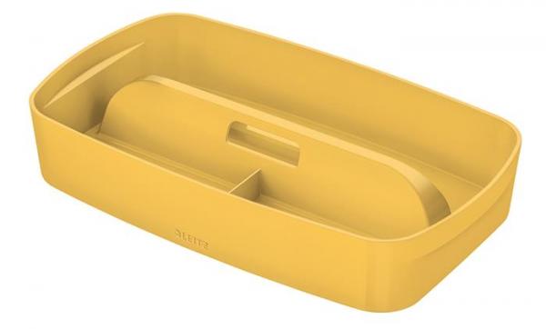 Organizér s držadlom, LEITZ "MyBox Cosy", teplá žltá 1