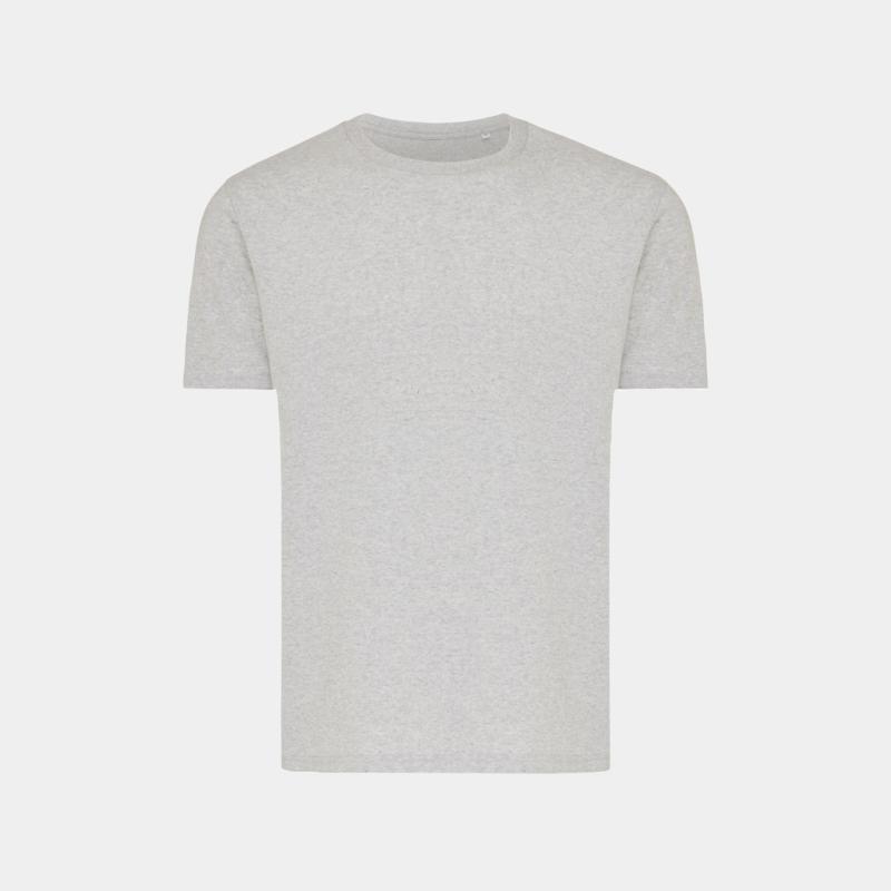 Tričko IQONIQ Brett z recykl. bavlny light heather grey M