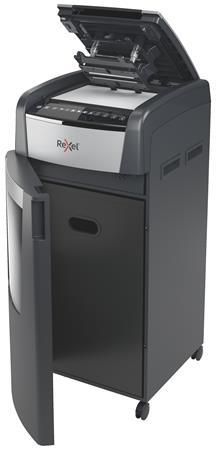 Skartovací stroj, konfetti, 750 listov, REXEL, "Optimum AutoFeed+ 750X" 4