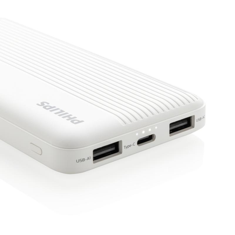 Slim powerbanka 10 000 mAh Philips biela 5
