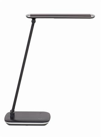 Stolná lampa, LED, nastaviteľná, USB, MAUL "Jazzy", čierna 2
