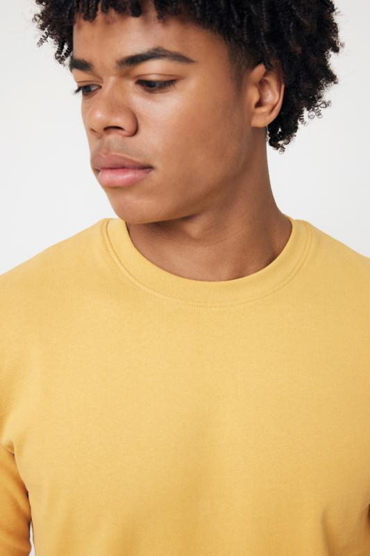 Mikina IQONIQ Zion z recykl. bavlny ochre yellow XXXL 10